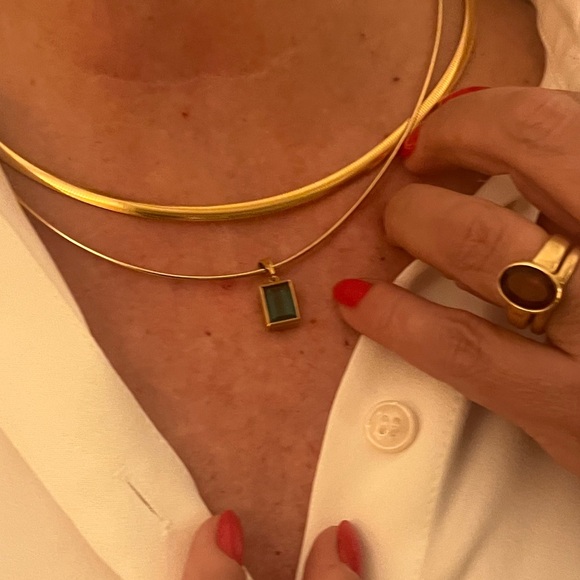 Blue Indicalite Tourmaline Drop - Picture 1 of 8